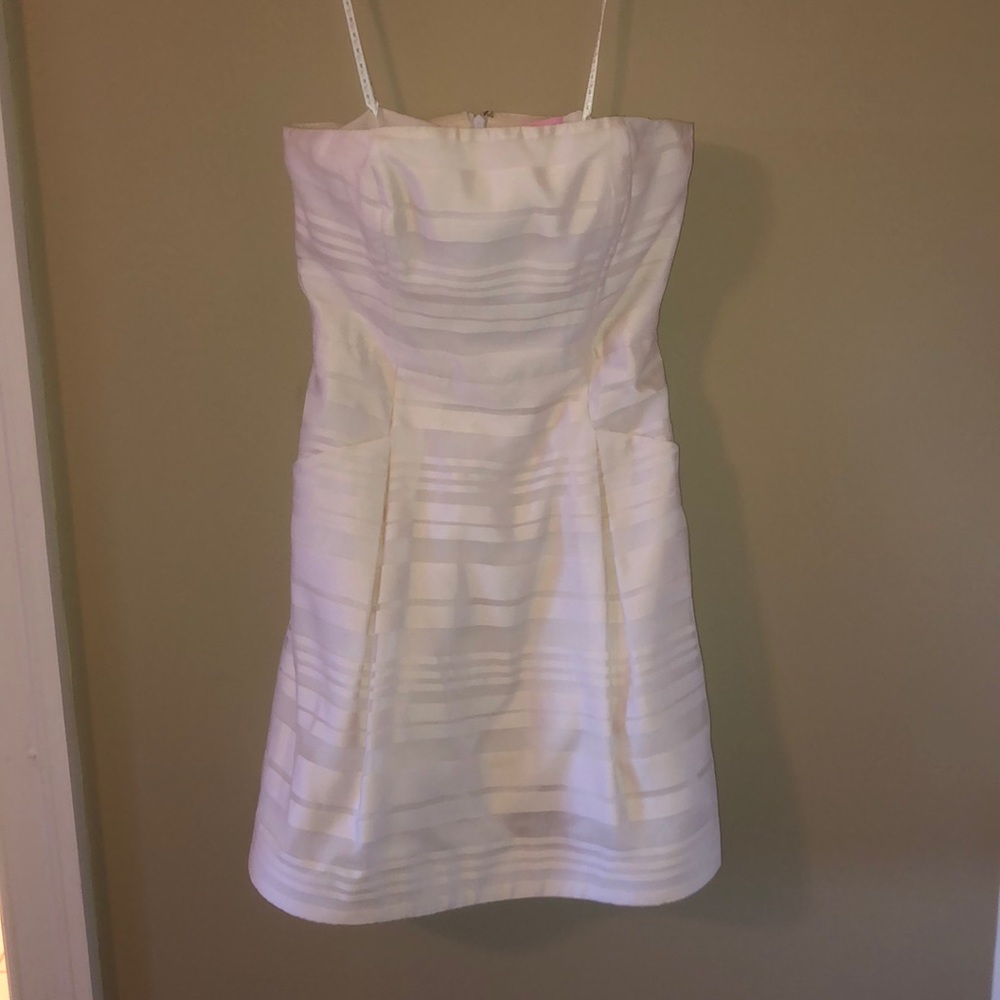 White Lily Pulitzer Dress